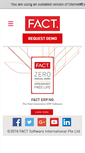 Mobile Screenshot of factsoftware.com